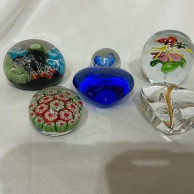 Glass Paperweights