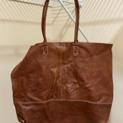 Leather Banana Republic Tote