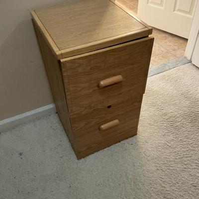 Wooden File Cabinet