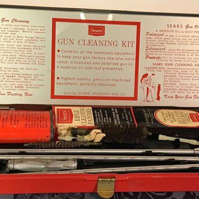 Sears 22 Gun Cleaning Kit