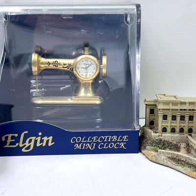 “Elgin” Collectible Clock and More