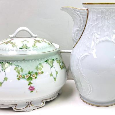 “Rosenthal” Tea Pitcher and More