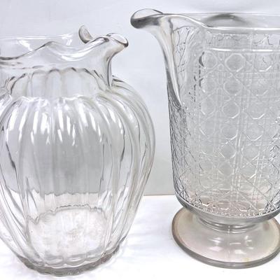 “Heisey Crystolite” Water Pitcher and More