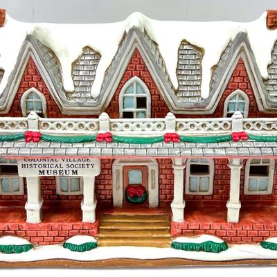 “Lefton” Colonial Village Decor Display