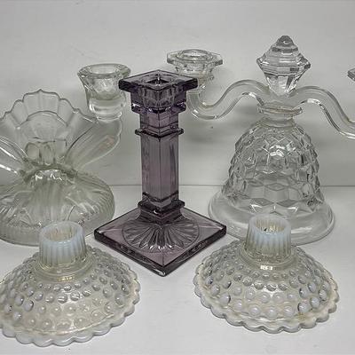 Vintage "Fostoria" Candleholder and More 