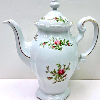 “Johann Haviland” Fine China Coffee Pot