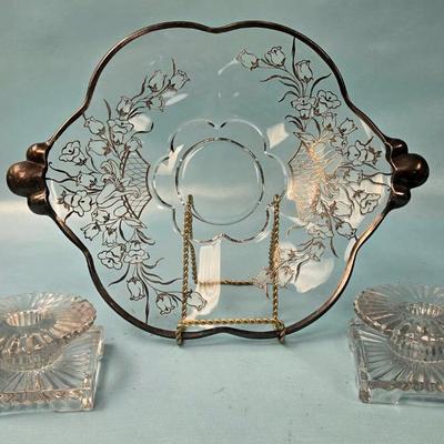 "Duncan and Miller" Glass Canterbury Plate and More