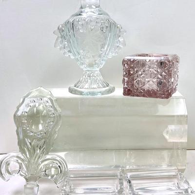 Vintage “Fostoria” Ash Tray’s and More