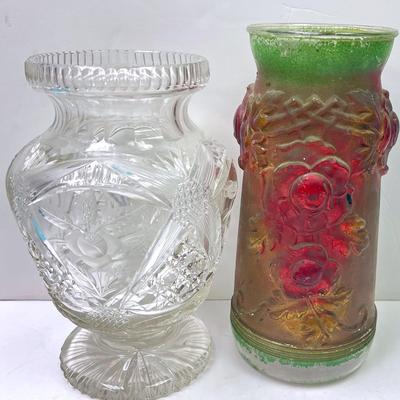 “Gaudy Goofus” Glass Vase and More
