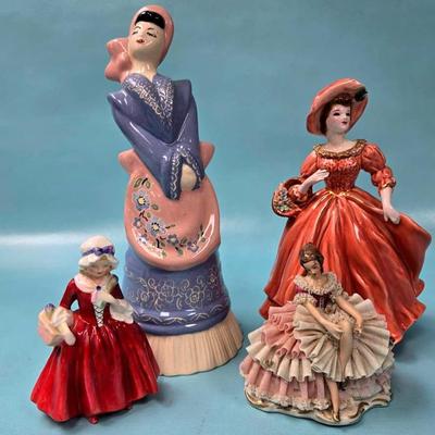 "Weil Ware of California" Lady Figurine and More