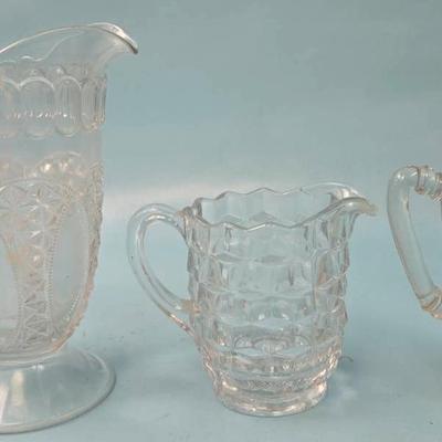 "Fostoria" Cubist Pitcher and More