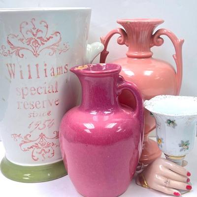 Vintage “Lefton” China Vase and More