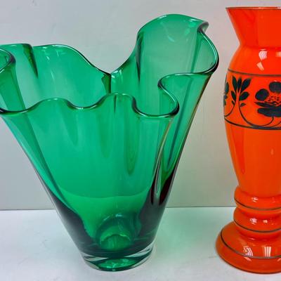 Vintage Glass Vase Assortment
