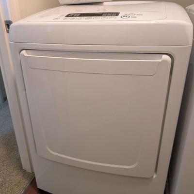 LG Electric Dryer – Model DLE1001W