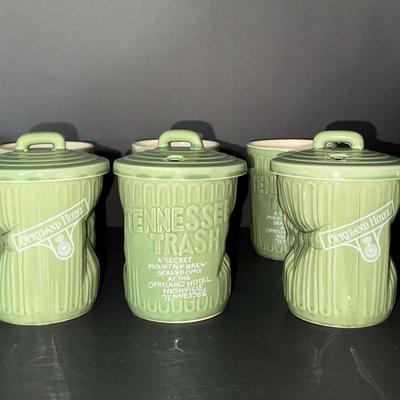 Vintage Tennessee Trash Ceramic Mug Collection – Opryland Hotel