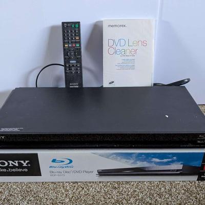 Sony BDP-S370 Blu-ray/DVD Player with Remote, Box & Lens Cleaner