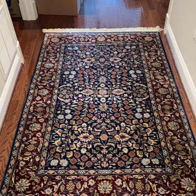 Small Floral Area Rug