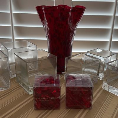 Collection of Vases & Candle Holders