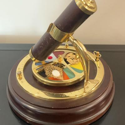 Vintage Wooden Musical Kaleidoscope