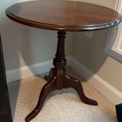 Round Three Legged Accent Table
