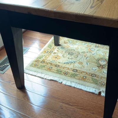 Square Wooden Accent Table