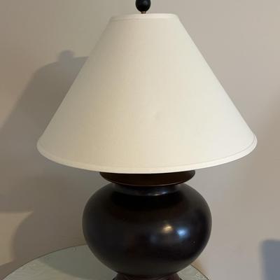 Large Metal Accent Lamp