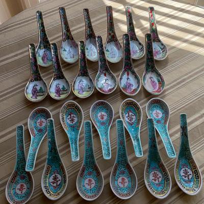 Set of Antique Soup Spoons