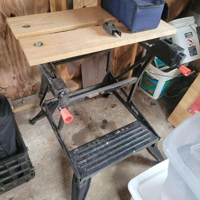 Foldable work bench
$22