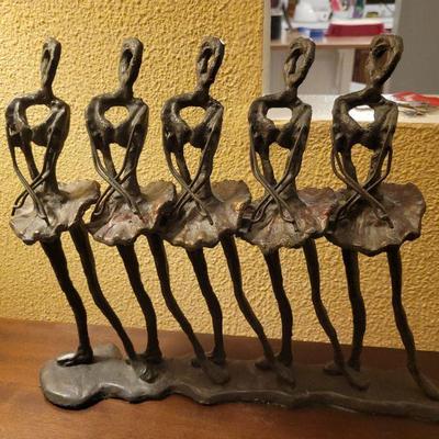 Brutalist Balerina sculpture - $281