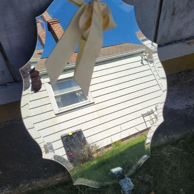 Pottery Barn Pendant Mirror...$22