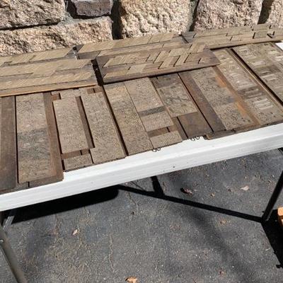 Engraving plates