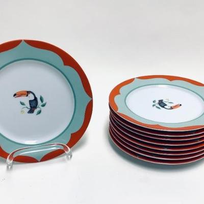 9 6 1/2” bread and butter plates