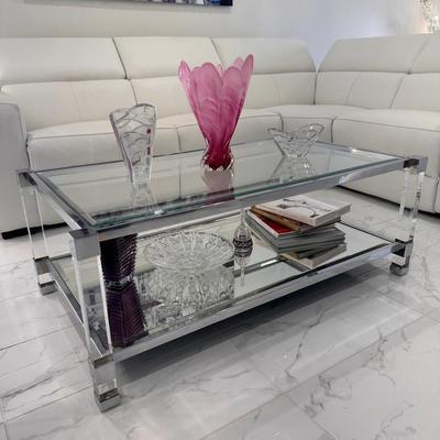 Modern Luxurious Glass Coffee Table
