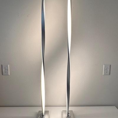 2 Modern Twist Floor Lamps (2 of 2)