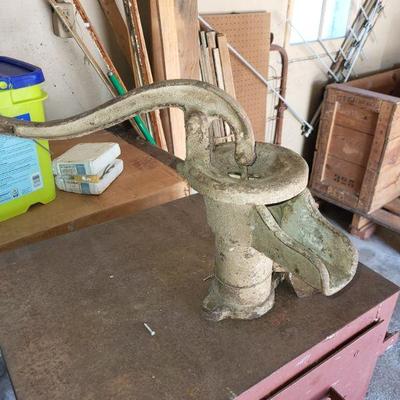 Vintage water pump