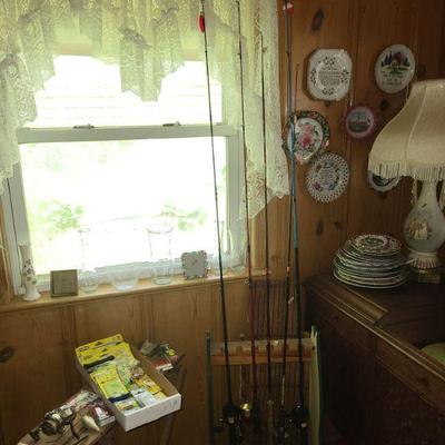 Fishing poles
