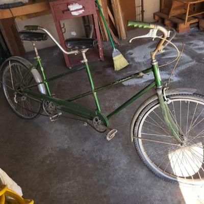 Tandem bicycle
