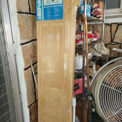 Still in package bi-fold doors