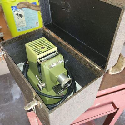 Vintage film negative roll projector 