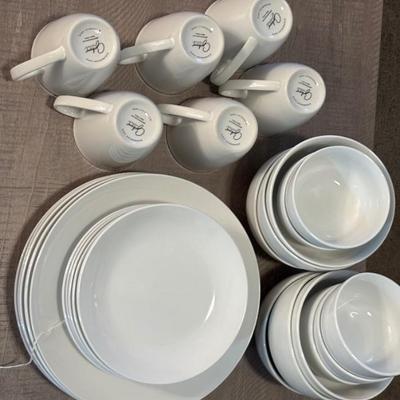 White Dinnerware