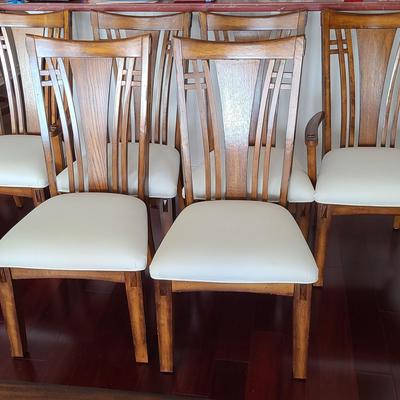 6 Dining Table Chairs - Matches 156 (Sold Separately)