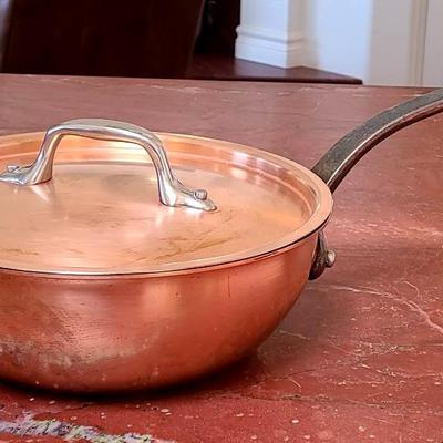 Mauviel Made In France Copper Cooking Pot