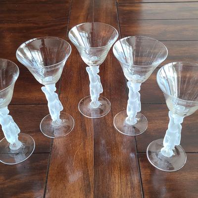 Gorgeous Grecian Gimlet Glasses (Set of 5)