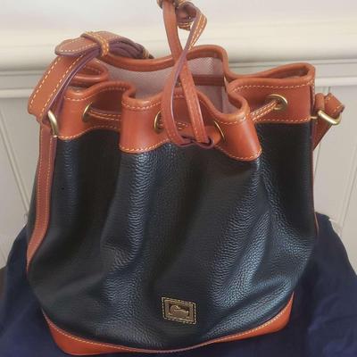Dooney & Bourke Drawstring Bucket Handbag