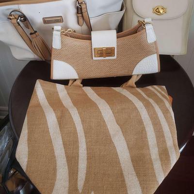 Creamy Collection of Handbags - 4 Total
