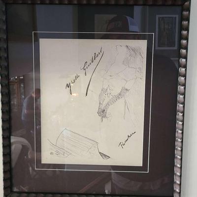 Henri de Toulouse Lautrec "Yvette Guilbert" Original Lithograph 1898 10/350