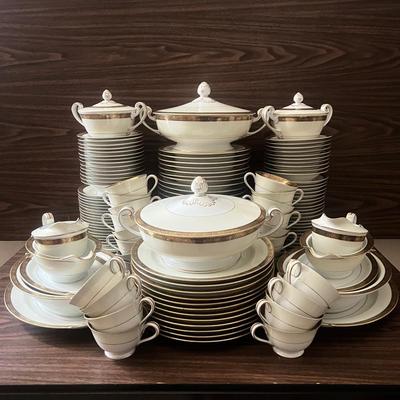 Lot 300: 2 Sets Of Noritake Goldkin China