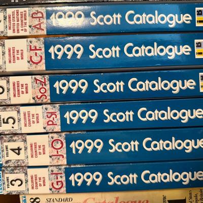 Lot 503: 9 Sets Of Scott Stamp Catalogs