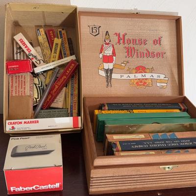 Lot 508: Antique Pencils, And Pencil Fills.