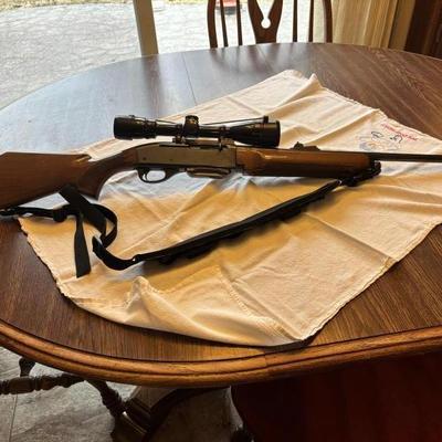 Remington 7400 with scope
$800